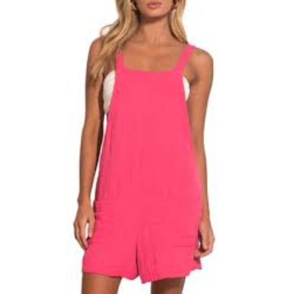 Elan Pink Romper - Size Small - NWT - Picture 1 of 6
